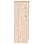vidaXL Armoire à chaussures ALTA 77x35x96 cm bois massif de pin