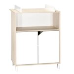 Commode 2 portes et 1 niche