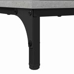 vidaXL Table basse Gris béton 90 x 49 x 46 cm Bois d'ingénierie
