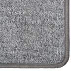 vidaXL Tapis de couloir Gris foncé 50x100 cm