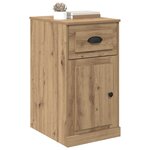 vidaXL Meuble d'appoint Chêne artisanal 40 x 50 x 75 cm