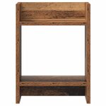 vidaXL Support de Plante 2 pièces Bois ancien 30 x 30 x 40 cm