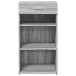 vidaXL Buffet sonoma gris 50x42 5x93 cm bois d'ingénierie