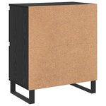 vidaXL Buffet 3 Pièces Chêne noir 60 x 35 x 70 cm