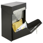 Boîte aux lettres pour colis arregui multipack noir ep3004
