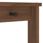 vidaXL Portemanteau SANDNES 87x40x159 5 cm bois massif pin