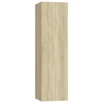 vidaXL Ensemble de meubles TV 4 Pièces Chêne sonoma Bois d'ingénierie