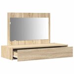 vidaXL Table de Toilette Marron 100 x 40 x 70 cm Bois d'ingénierie