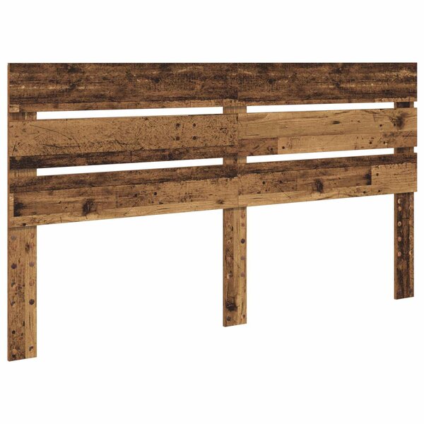 vidaXL Tête de lit Bois ancien 200 cm Bois d'ingénierie