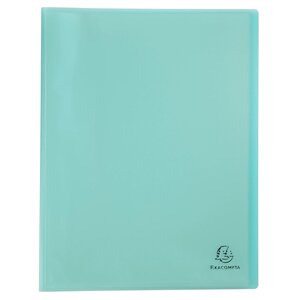 Protège-documents En Polypropylène Semi Rigide Chromaline Pastel 80 Vues - A4 - Vert Pastel - Exacompta