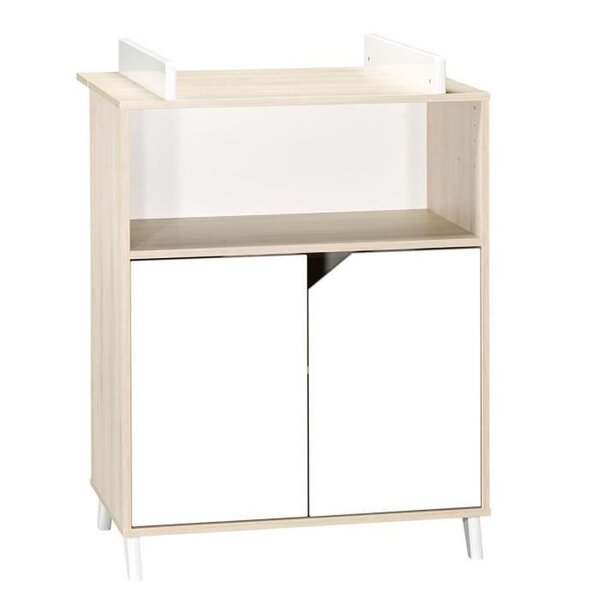 Commode 2 portes et 1 niche