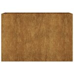 vidaXL Lit surélevé de jardin 120x40x80 cm acier corten