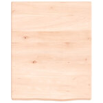 vidaXL Étagère murale 40x50x(2-4)cm bois de chêne massif non traité