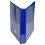 Classeur personnalisable Kreacover A4 Maxi 4 Ax Diam 30 mm Dos 47 mm Bleu EXACOMPTA