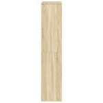 vidaXL Bibliothèque chêne sonoma 100x33x156 5 cm bois d'ingénierie
