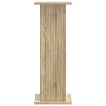 vidaXL Support de Plante 2 pc Chêne Sonoma 30 5 x 30 x 80 5 cm