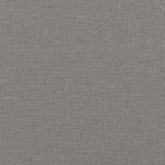vidaXL Canapé à 2 places Taupe 120 cm Tissu