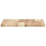 vidaXL Dessus de table carré 40x40x2 cm bois massif d'acacia