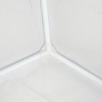 vidaXL Tente de réception 4x6 m Blanc