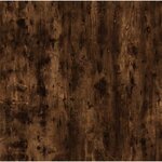 vidaXL Table basse Chêne fumé 90x44 5x45 cm Bois d'ingénierie