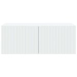 vidaXL Meuble TV mural Blanc 78 5 x 41 x 30 cm Bois d'ingénierie