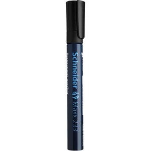 Marqueur permanent Aluminium Maxx 233 Pte Biseau 1-5 mm Noir SCHNEIDER