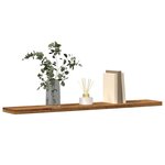 vidaXL Étagères murales 4 Pièces vieux bois 60x20x1 5cm bois d'ingénierie