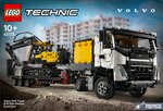 LEGO Technic - Camion Volvo FMX et Pelleteuse Électrique EC230 - Set de Construction 42175