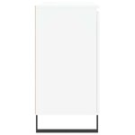 vidaXL Buffet blanc 101 5x35x70 cm bois d'ingénierie