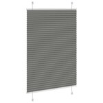 vidaXL Store plissé anthracite 90x100 cm largeur du tissu 89 4 cm