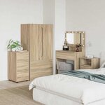 vidaXL Armoire de rangement Chêne Sonoma 40 x 48 x 81 cm