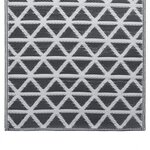 vidaXL Tapis d'extérieur Noir 120x180 cm PP