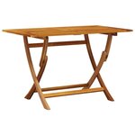 vidaXL Ensemble à manger de jardin 5Pièces noir polypropylène bois massif
