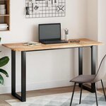 vidaXL Dessus de table rectangulaire 120x60x2 cm bois massif d'acacia