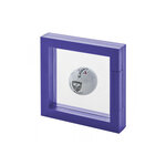 Cadre Nimbus Eco pour objets de collections. Couleur - Bleu