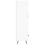 vidaXL Buffet haut blanc 69 5x31x115 cm bois d'ingénierie