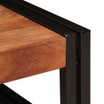 vidaXL Étagère de salle de bain avec étagère 120 x 50 x 23 cm