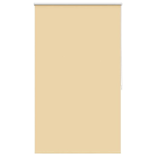 vidaXL Store enrouleur occultant 84 4 x 175 cm  largeur du tissu 80 cm  beige