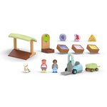 PLAYMOBIL 71691 - Junior Etal de fruits et légumes bio