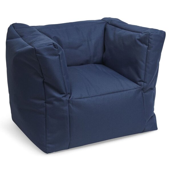 Jollein fauteuil pour enfants beanbag bleu jean