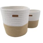 Paniers de rangement Honey Moon - Coton tressé