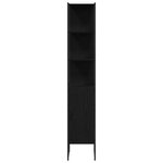 Meuble sous-vasque vidaXL Chêne noir 60x30x60 cm Bois d'ingénierie