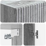 vidaXL Ensemble de Meubles 2 Pièces 66 x 34 5 x 90 cm Bois d'ingénierie
