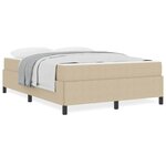 vidaXL Cadre de lit Vert gris clair 160 x 200 cm