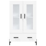 vidaXL Buffet haut blanc 69 5x31x115 cm bois d'ingénierie