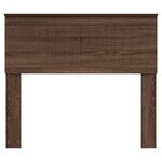 vidaXL Tête de lit Chêne brun 100 cm Bois d'ingénierie