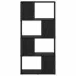 vidaXL Ensemble meuble TV Noir 60 x 24 x 125 5 cm Bois d'ingénierie