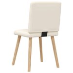 vidaXL Chaises à manger lot de 4 Lin