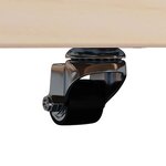 vidaXL Cadre de lit Marron 100 x 200 cm Bois de pin massif