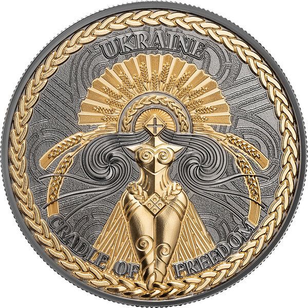 Monnaie CRADLE OF FREEDOM 1 Oz Argent 1000 Satoshi United Crypto States 2026 (PRÉCOMMANDE)